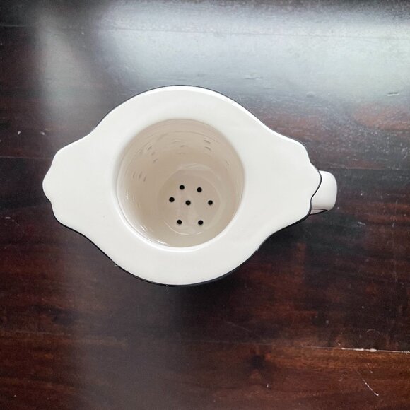 Rae Dunn ENJOY Mug and Strainer Set - Picture 4 of 5